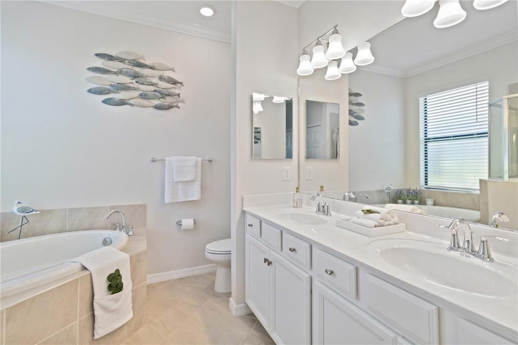 Master bathroom