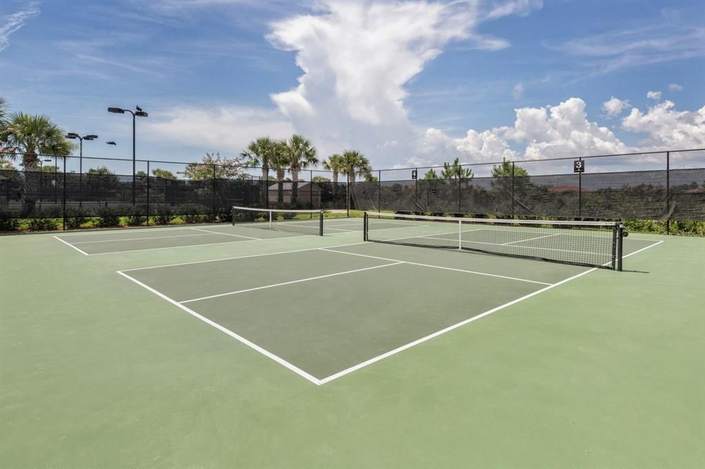 Pickleball courts