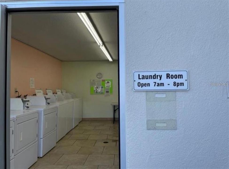 Pay Laundry on site