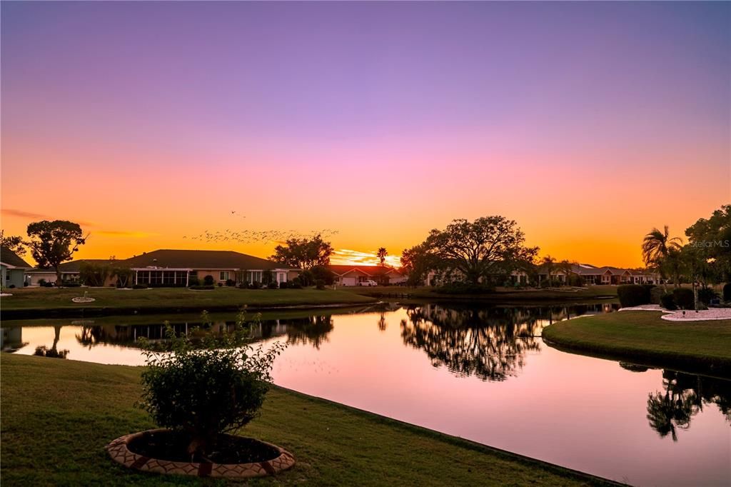 Beautiful Sunset View from the home