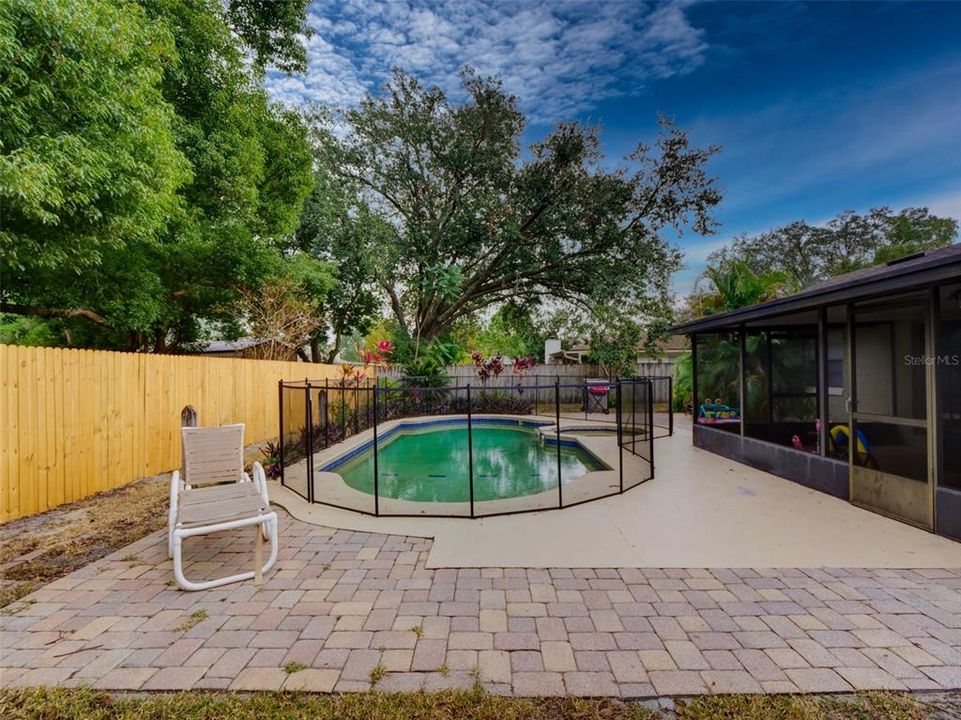 Pool and patio