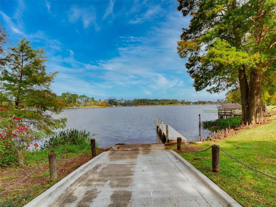 Community Boat ramp to Lake Pearl