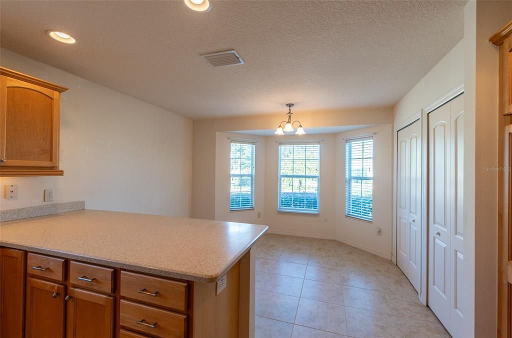 Breakfast Nook and Pantry Wall