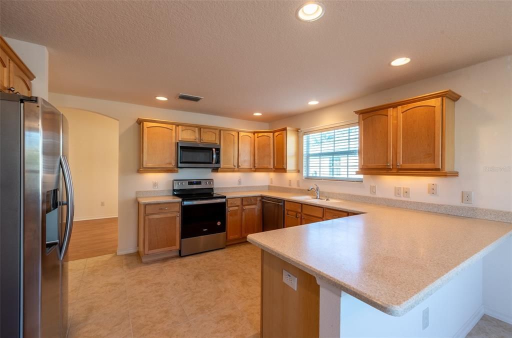 View of Kitchen from Breakfast Nook