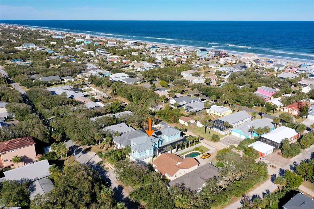 Aerial view - Easy Beach Access