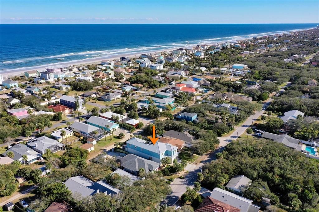 Aerial view - Easy Beach Access