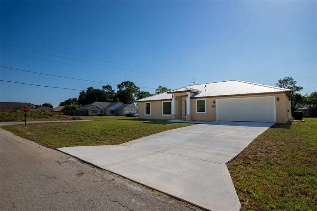 Extended driveway