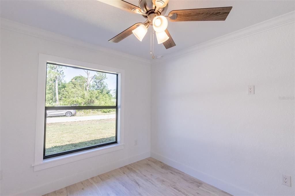 bedroom, new windows