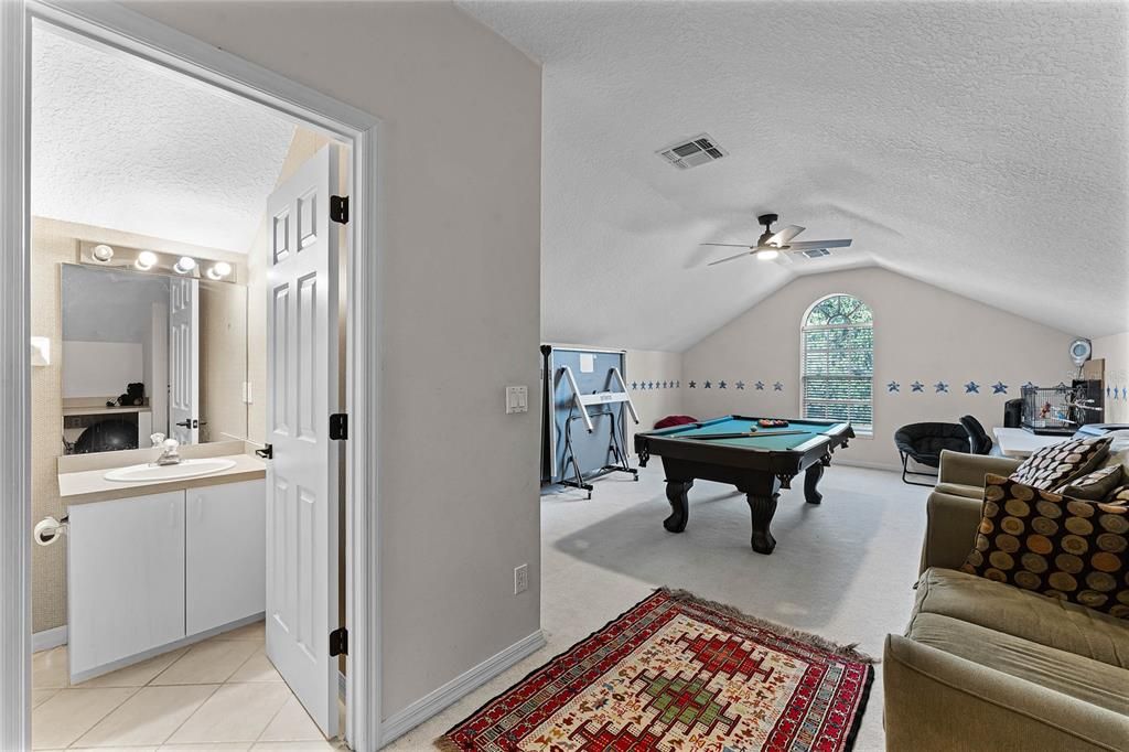 Bonus Room Upstairs With Its Own Bathroom