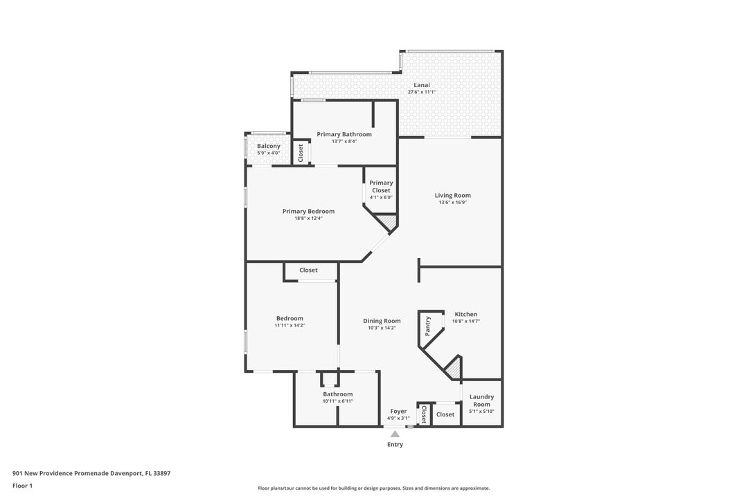 На продажу: $245,900 (2 спален, 2 ванн, 1307 Квадратных фут)