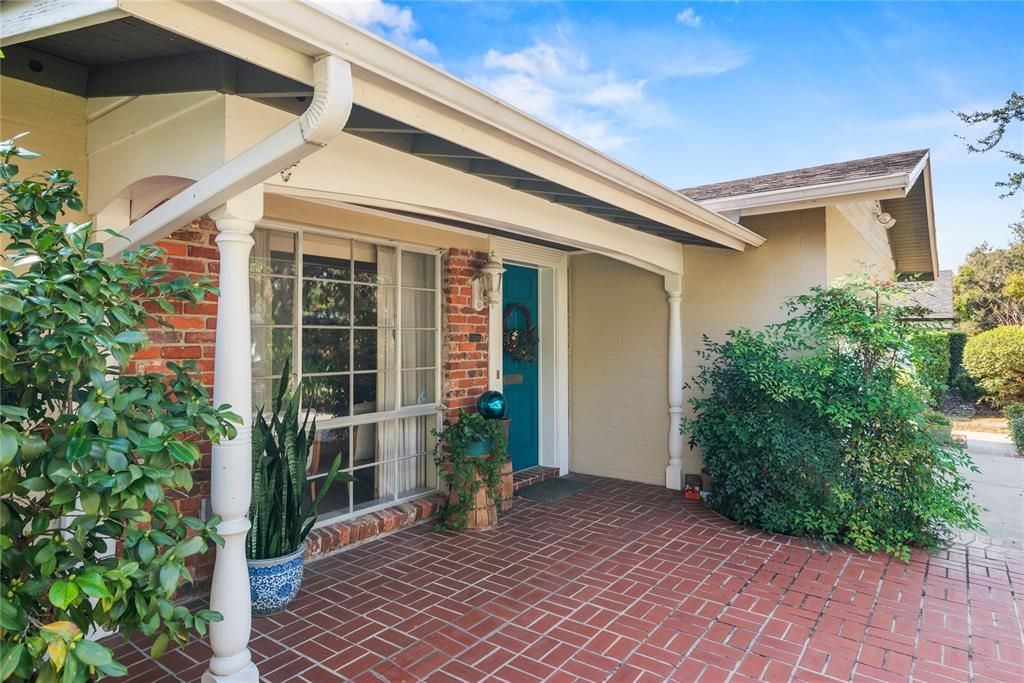 Charming front porch