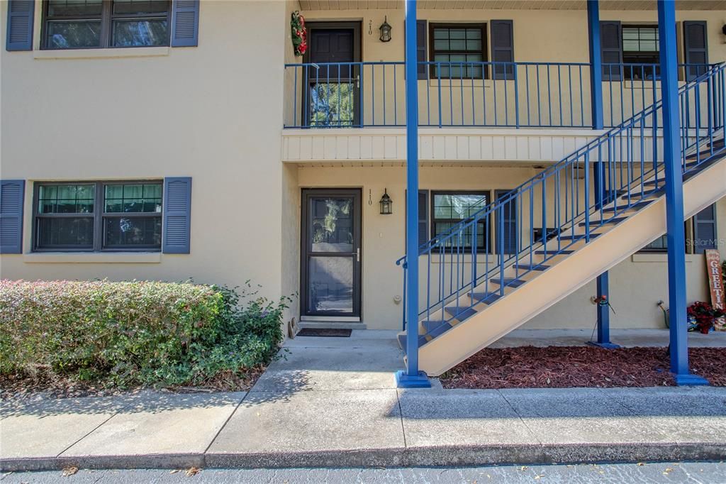 Entrance to unit..bottom floor