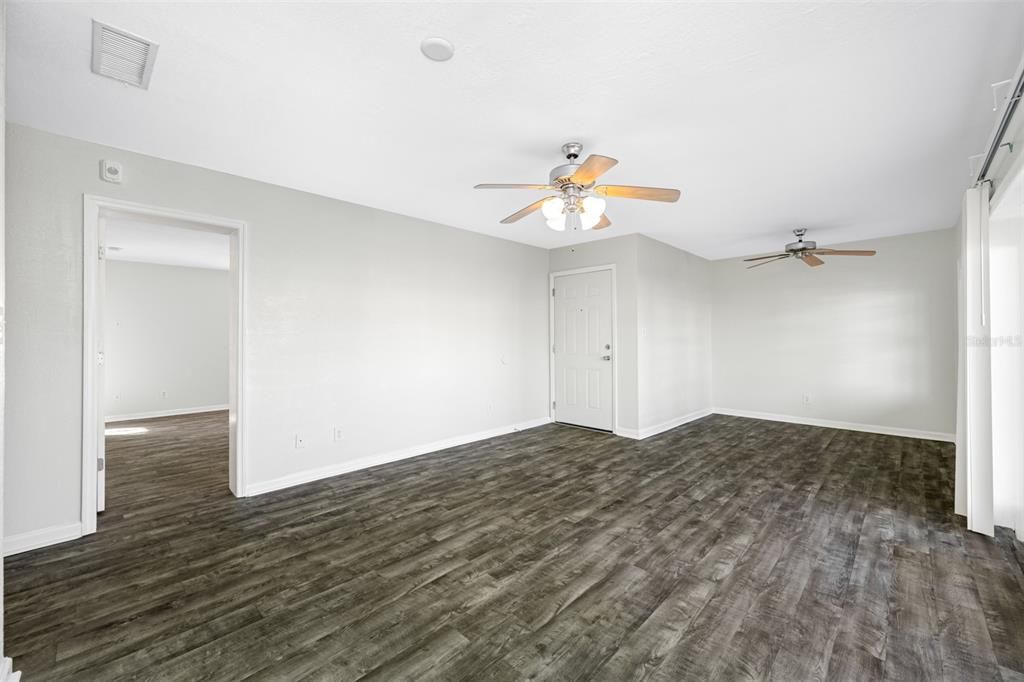 Living Room & Dining Room