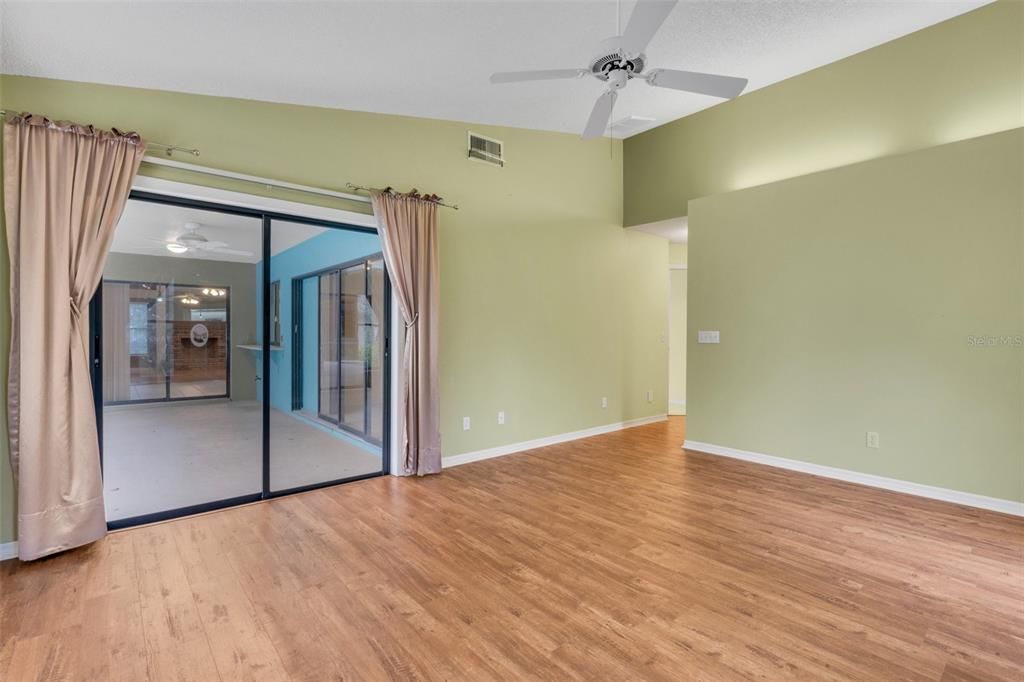 A deep garden tub for soaking, a fully tiled walk-in shower and TWO walk-in closets.