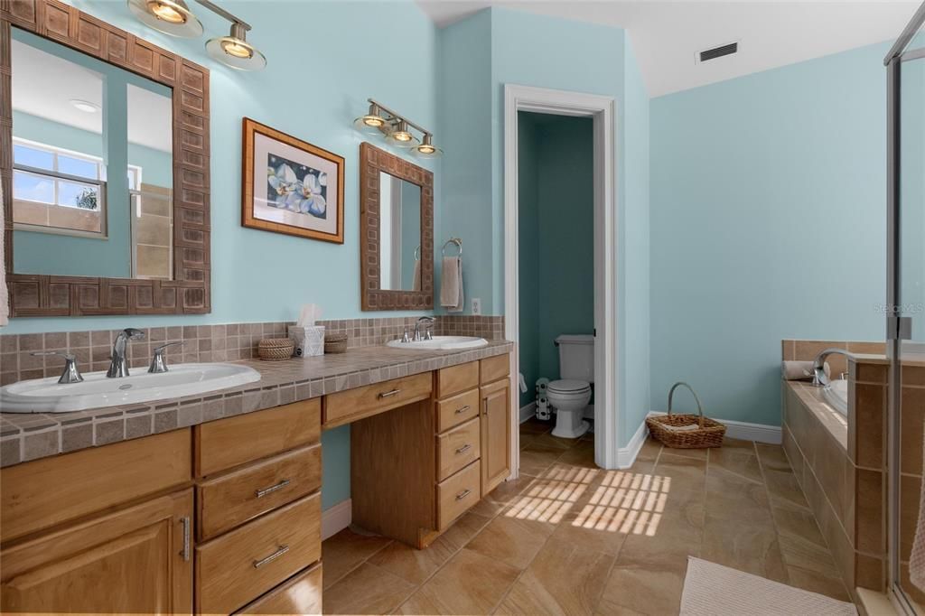 En Suite Bathroom with Dual Sinks