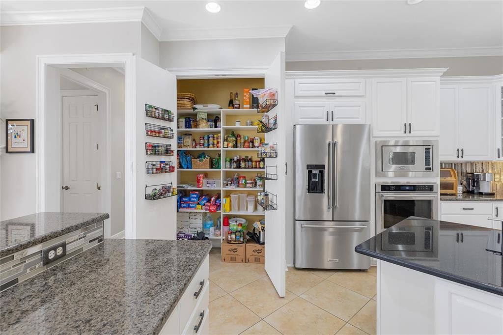 Kitchen with XL Closet Pantry