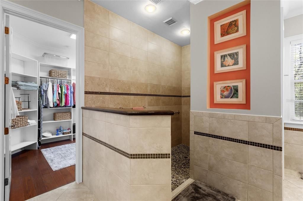 Primary Walk-in Shower