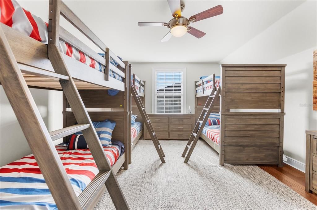 Bonus Room with Bunk Beds for Grandchildren