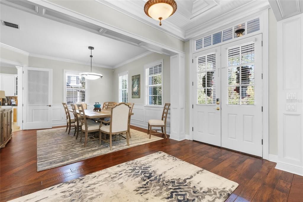 Foyer to Dining Room