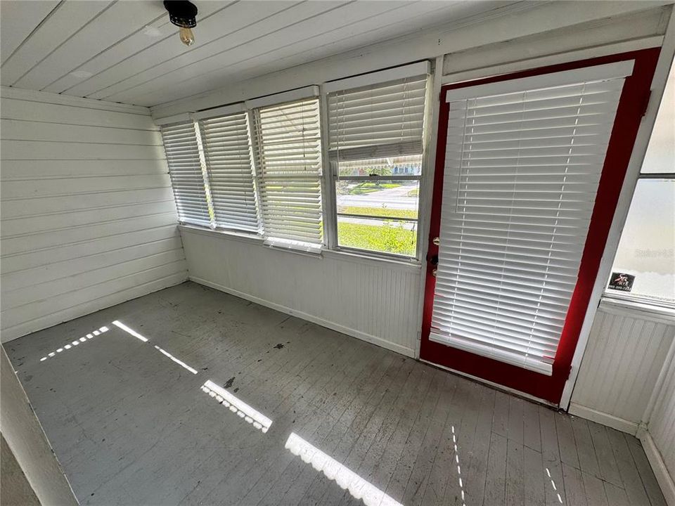 Enclosed Front Porch