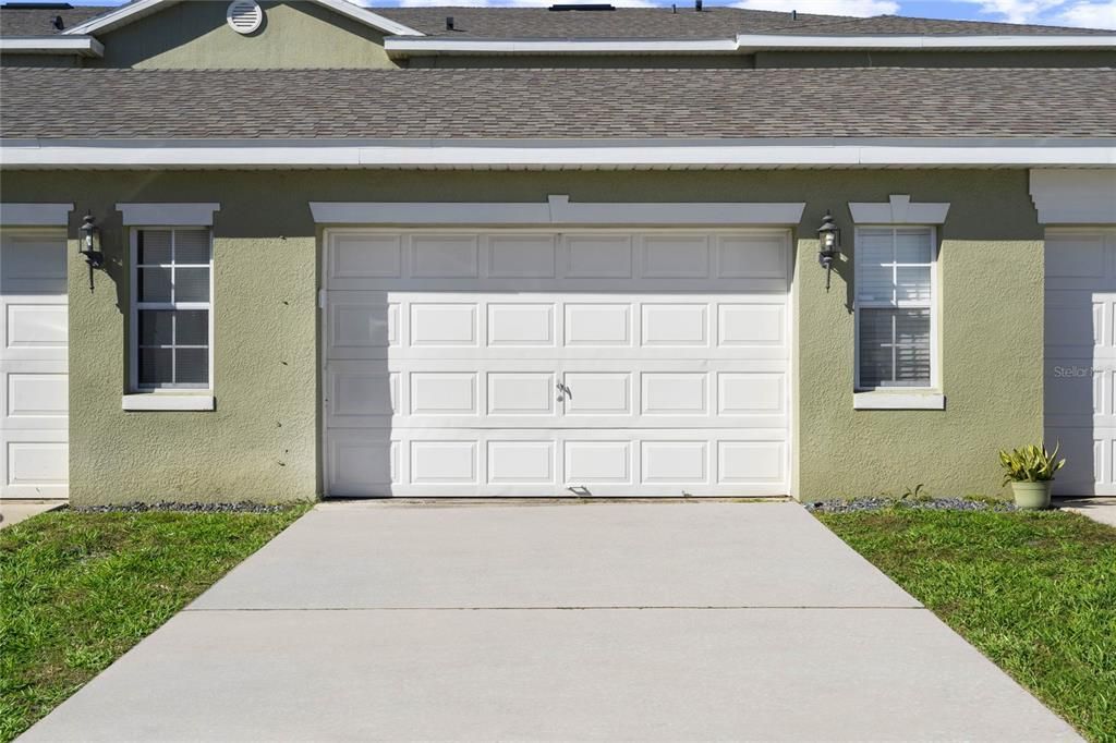 Garage in rear