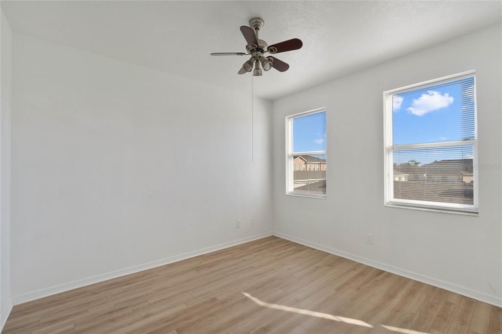 East facing bedroom