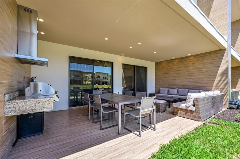 Back Patio Courtyard View