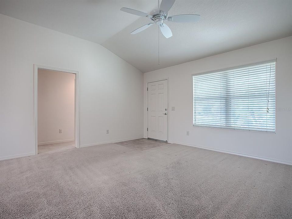 POCKET DOOR LEADS TO THE GUEST SUITE WITH 2 GUEST ROOMS AND GUEST BATH.