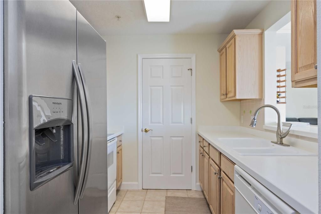 Kitchen with pantry