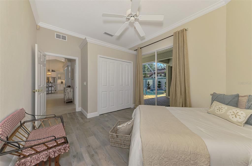 Guest bedroom in main house