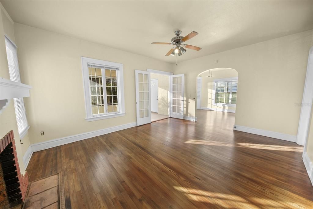 Archway to Dining Room