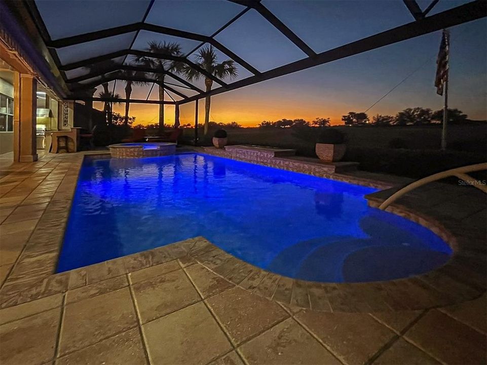 Nightly sunsets can be yours in this gorgeous environment.