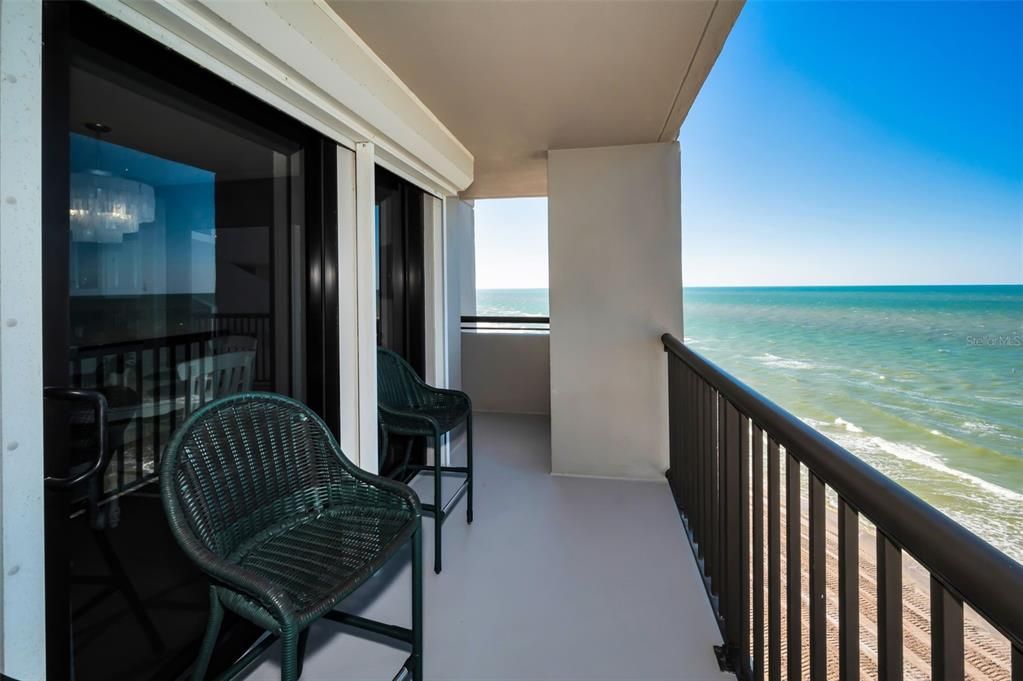 Balcony off the Primary Bedroom