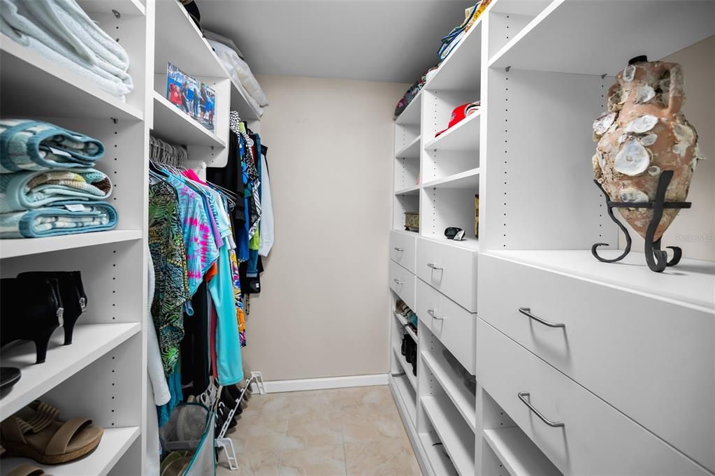 Primary Bedroom Walk-in Closet