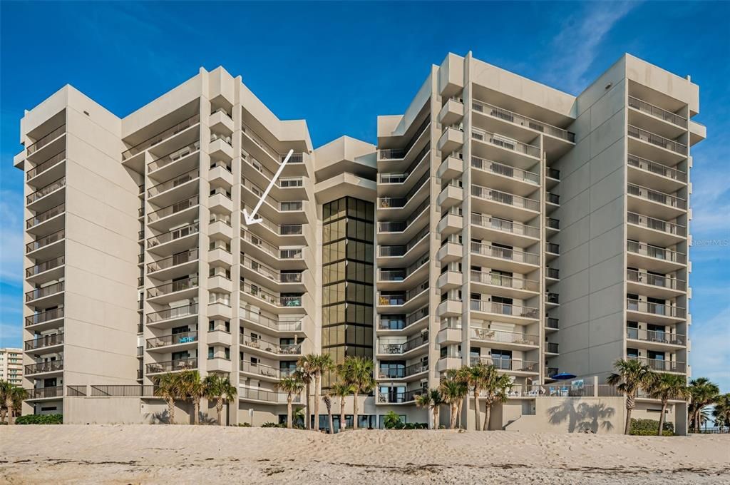 Magnificent Gulf front Views from your 60 ft. Wraparound Balcony!