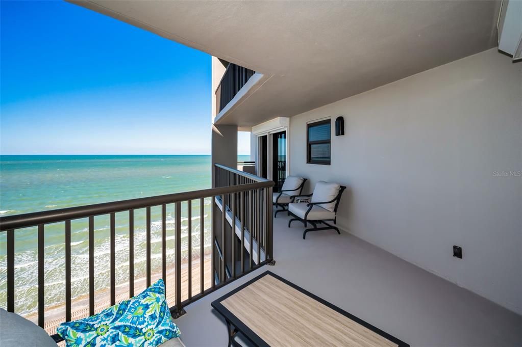 Balcony off the Living Area