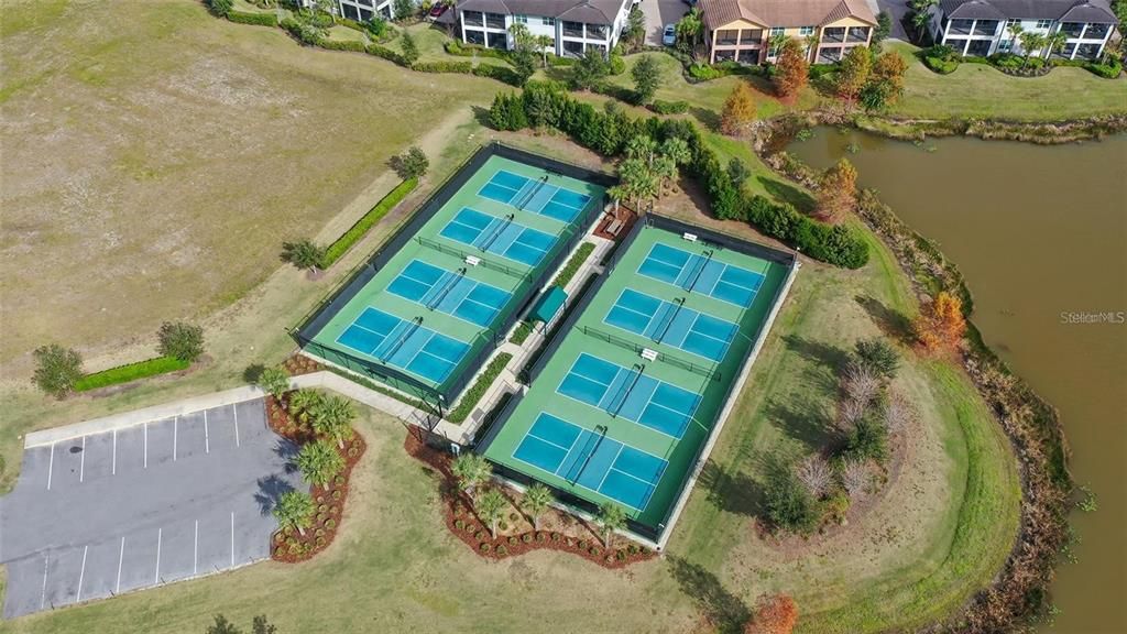 Pickleball courts