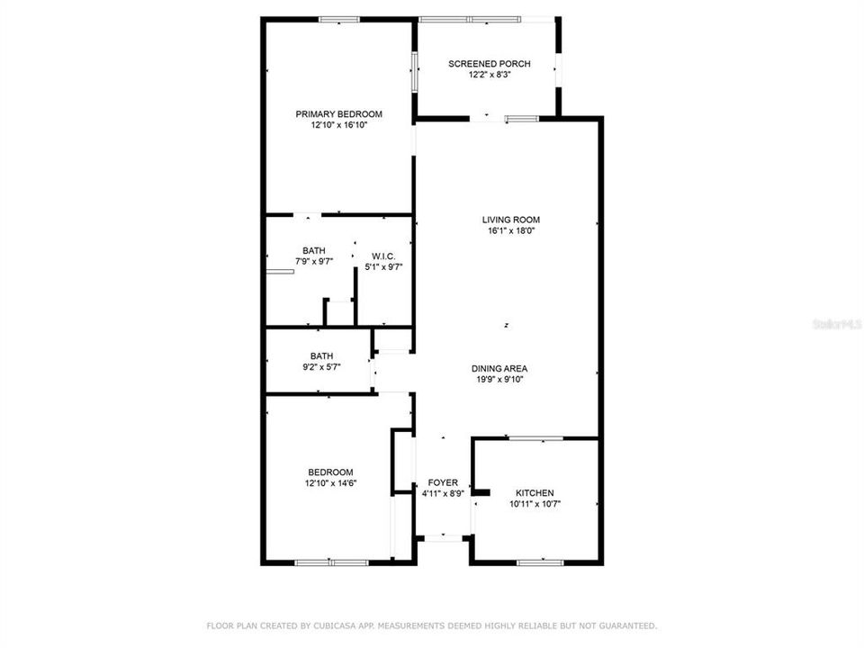 На продажу: $170,000 (2 спален, 1 ванн, 1341 Квадратных фут)