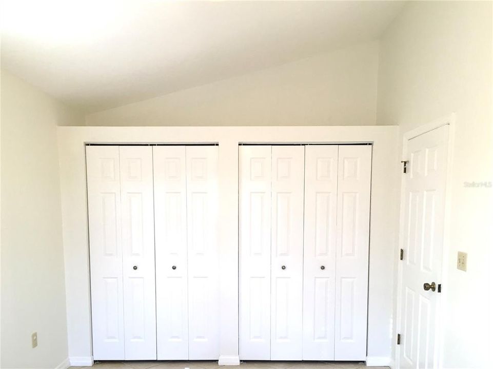 Double Closet in Bedroom #3