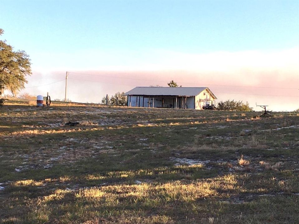 View of Workshop and Grounds from the NW