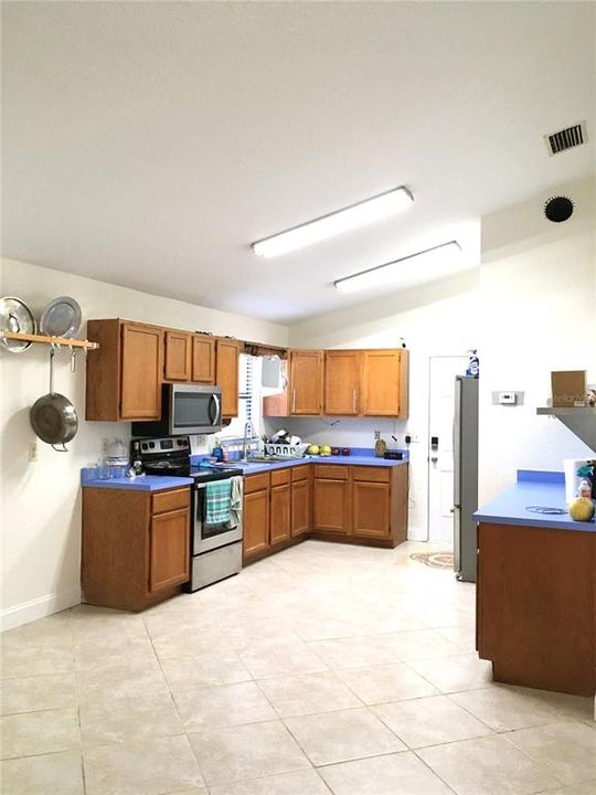 Kitchen View from Living Room