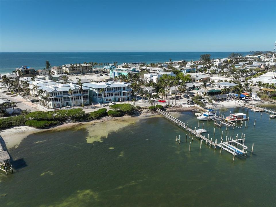 Arial View of Gulf to Bay