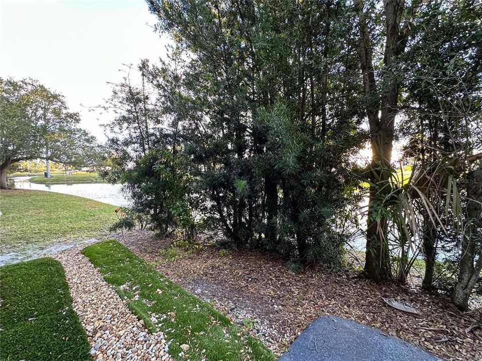 View of back of the condo