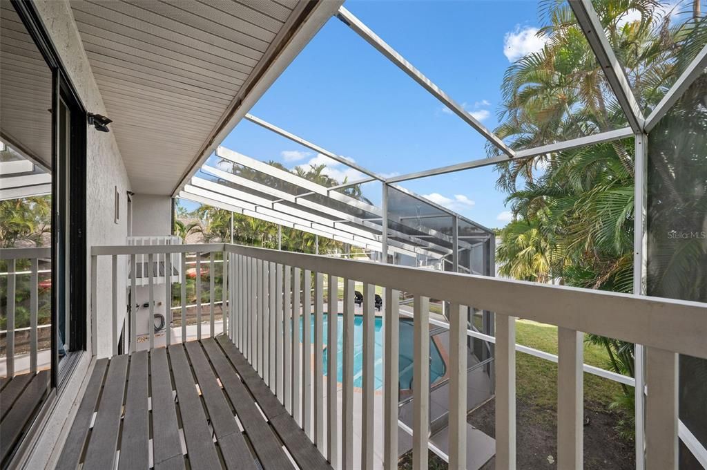 Balcony from Bedroom 2