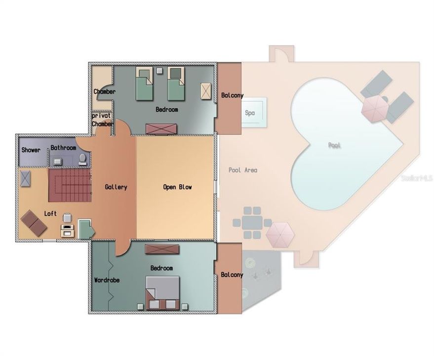 2nd Floor | Floorplan | 725 El Dorado Pkwy W