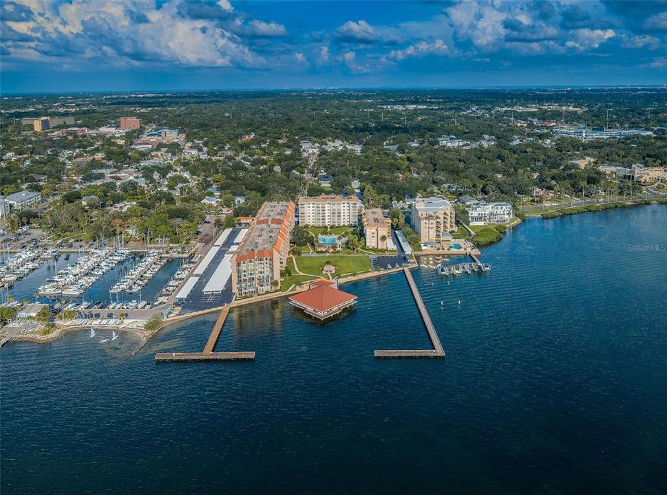 Aerial View Edgewater Arms