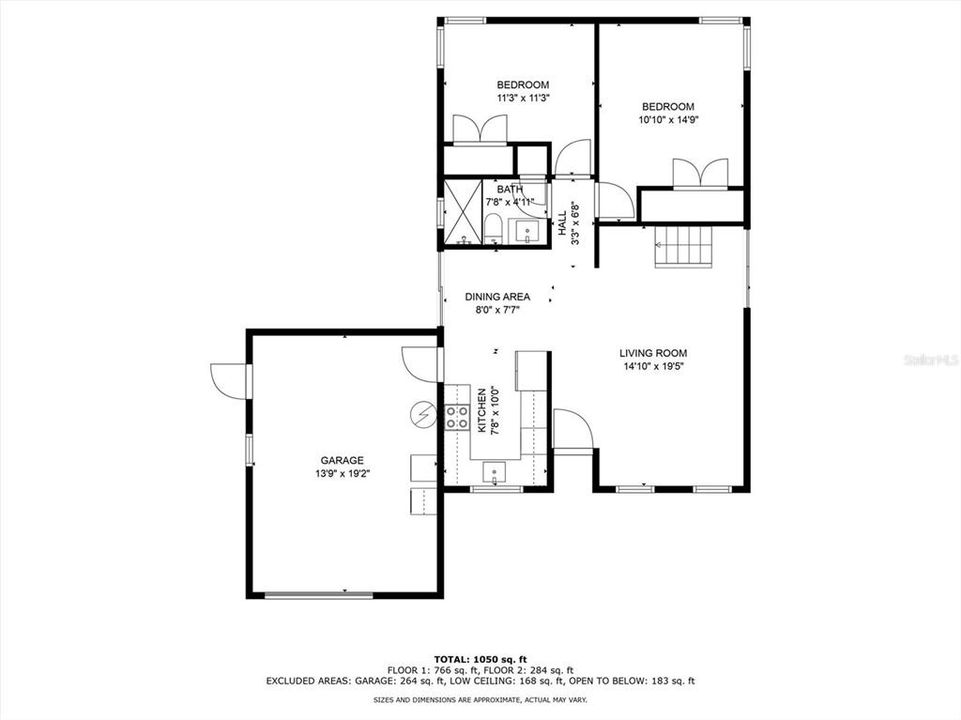 Active With Contract: $379,000 (3 beds, 2 baths, 1276 Square Feet)