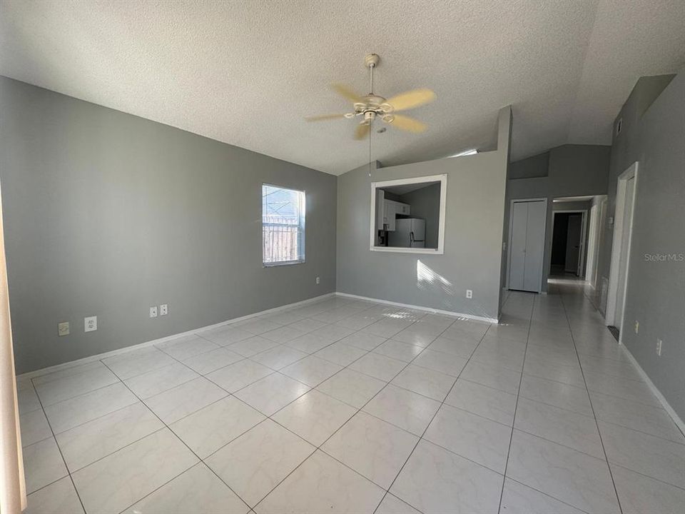 Living room Dining room combo