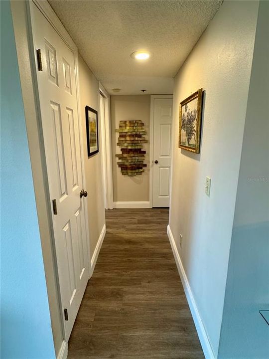 HALLWAY FROM LIVING ROOM