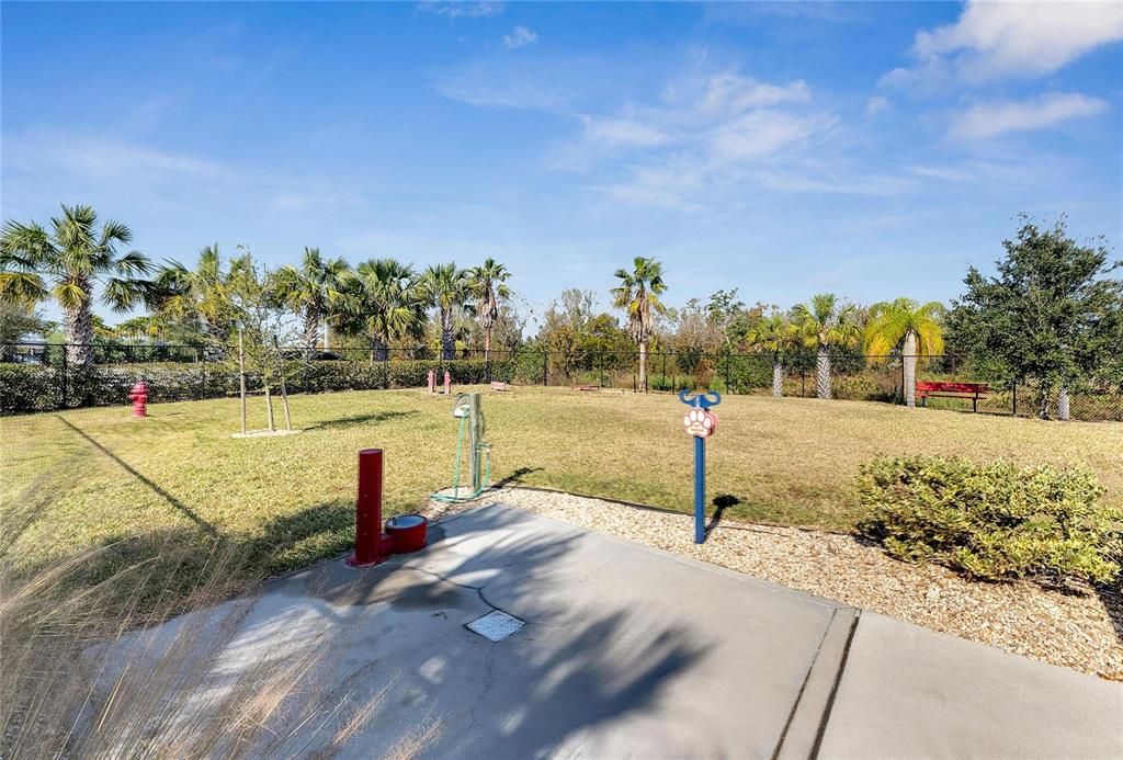 Pet Friendly Community Features a Dog Park